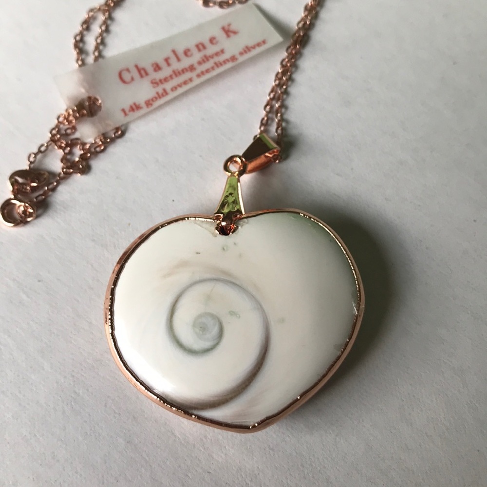 Charlene K 14k ❤️ necklace